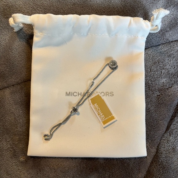 Michael Kors Slider bracelet MK monogram NEW WITH TAGS - Picture 1 of 5